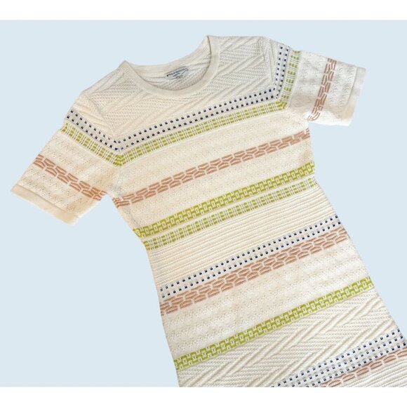 OPENING CEREMONY Knit Short Sleeve Dress Size Large - Picture 4 of 7